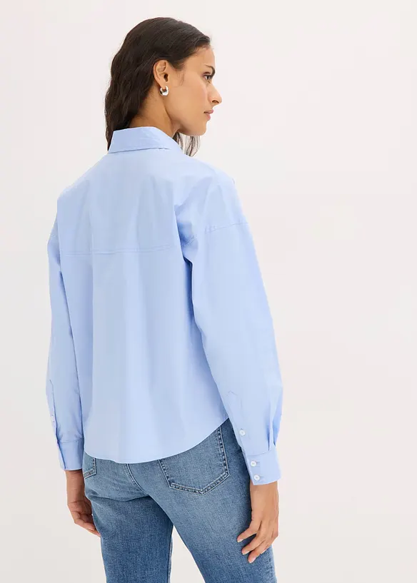 Camicia in misto cotone, bonprix