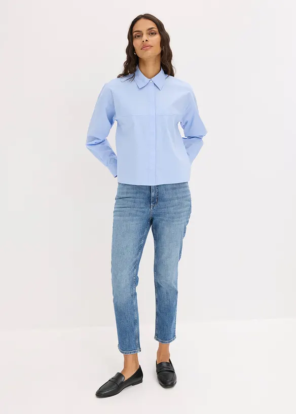 Camicia in misto cotone, bonprix