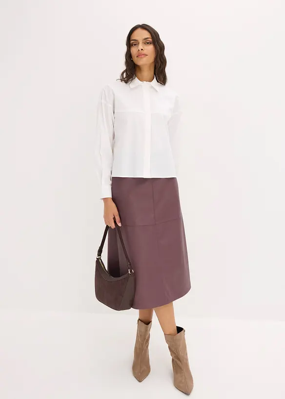 Camicia in misto cotone, bonprix