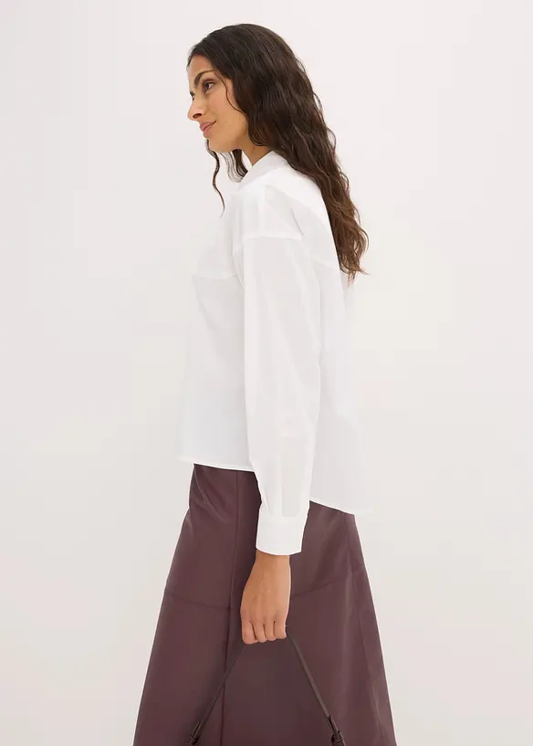 Camicia in misto cotone, bonprix