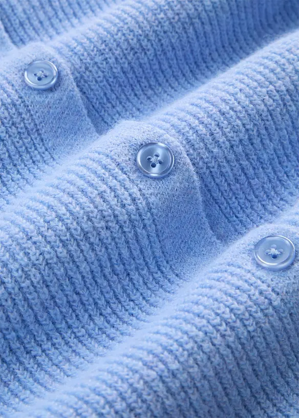 Cardigan ampo in misto lana morbido, bonprix