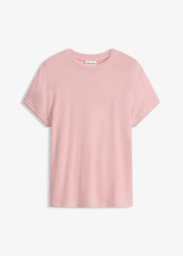 T-shirt effetto 2 in 1 in misto viscosa, bonprix