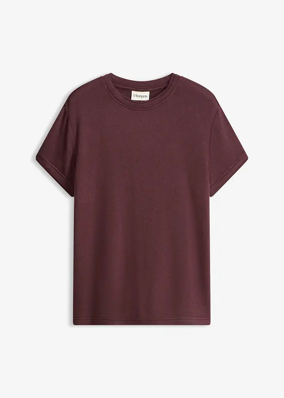 T-shirt effetto 2 in 1 in misto viscosa, bonprix