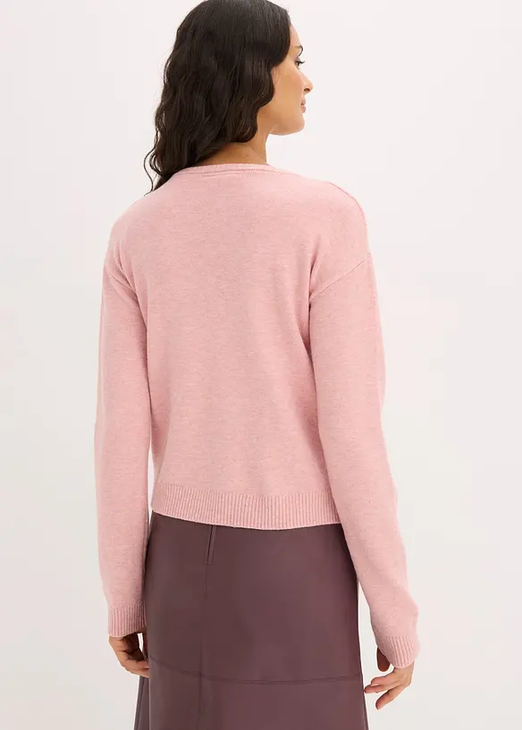 Cardigan in misto viscosa, bonprix
