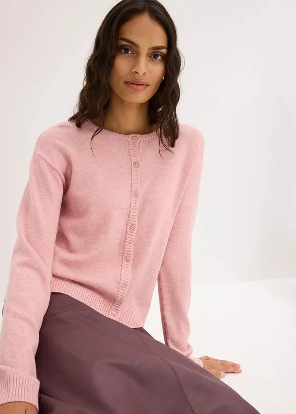 Cardigan in misto viscosa, bonprix