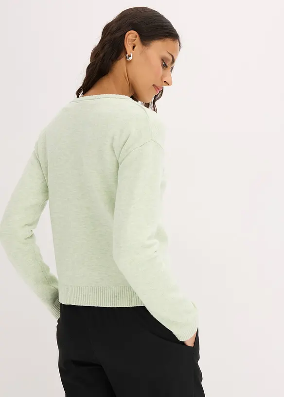 Cardigan in misto viscosa, bonprix