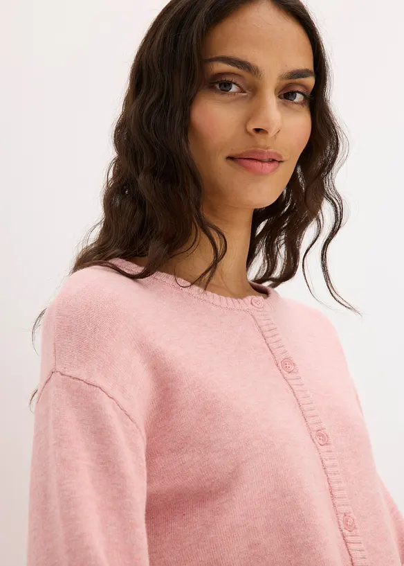 Cardigan in misto viscosa, bonprix
