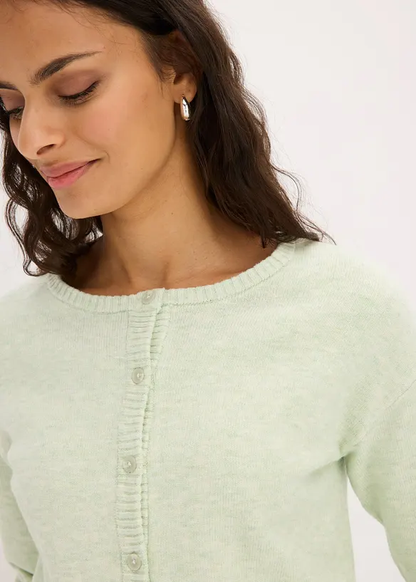 Cardigan in misto viscosa, bonprix
