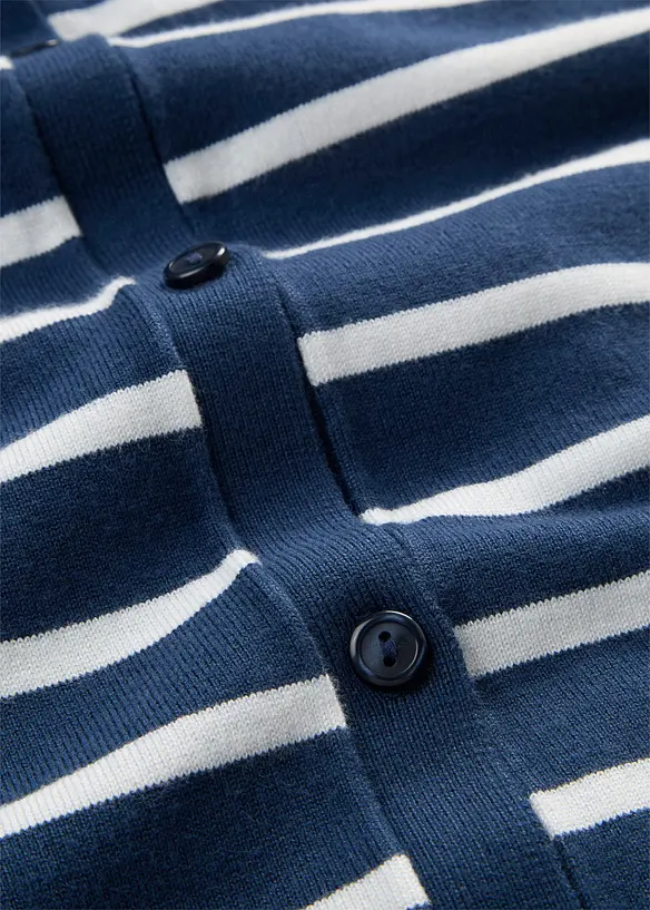 Cardigan in filato fine di misto viscosa morbido, bonprix