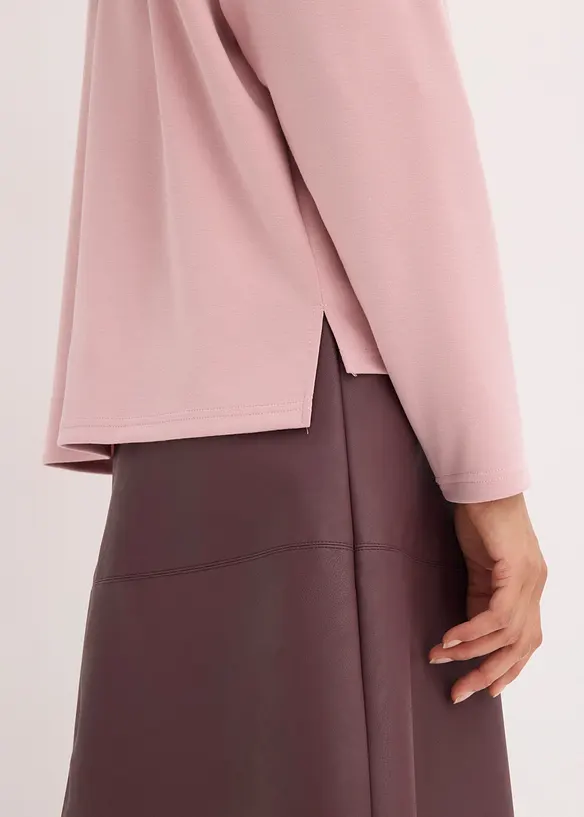 Felpa oversize in misto viscosa, bonprix