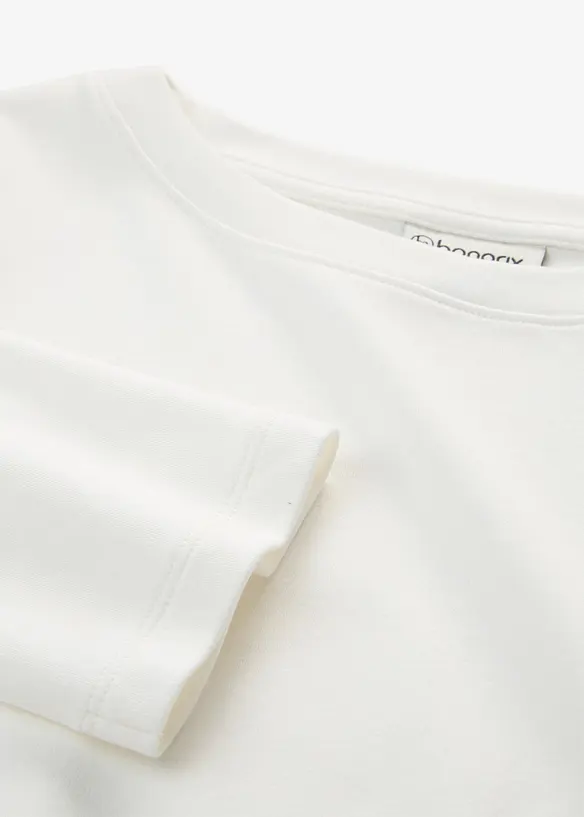 Maglia in puro cotone biologico pesante, bonprix