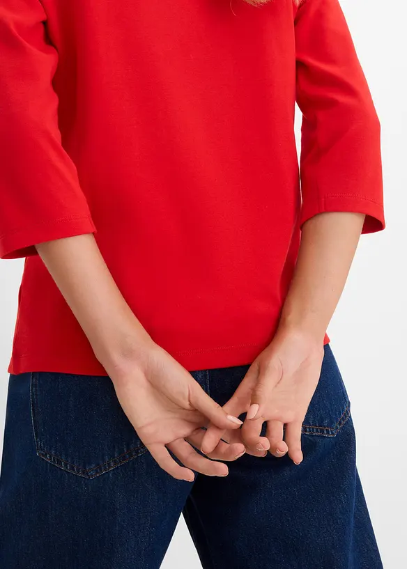 Maglia in puro cotone biologico pesante, bonprix