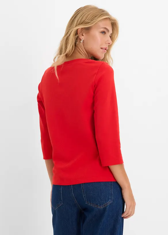 Maglia in puro cotone biologico pesante, bonprix