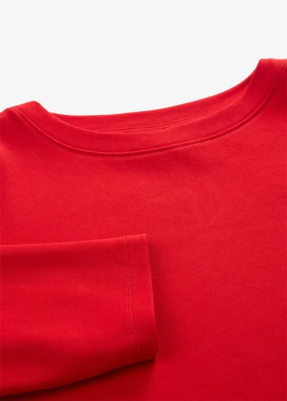 Maglia in puro cotone biologico pesante, bonprix