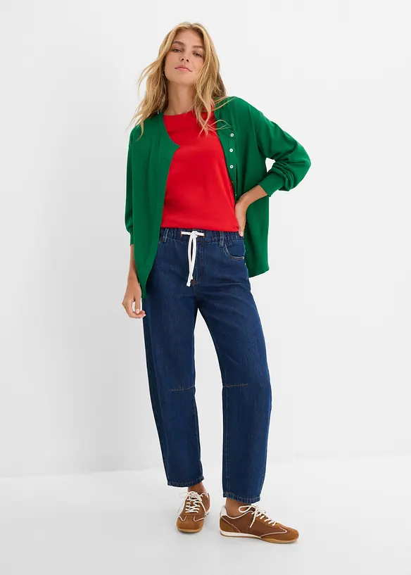 Maglia in puro cotone biologico pesante, bonprix