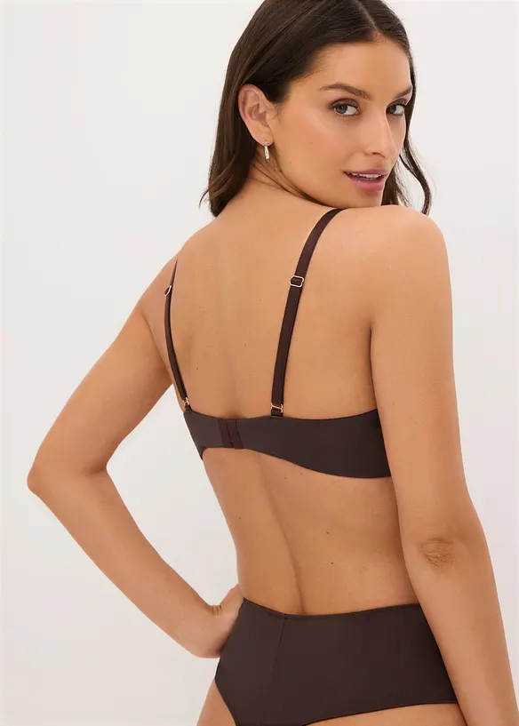 Reggiseno a balconcino con elegante ricamo, bonprix