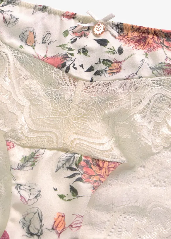 Culotte con pizzo delicato, bonprix