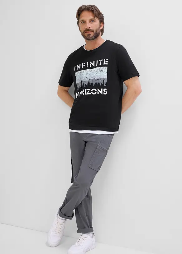 T-shirt in puro cotone biologico, bonprix