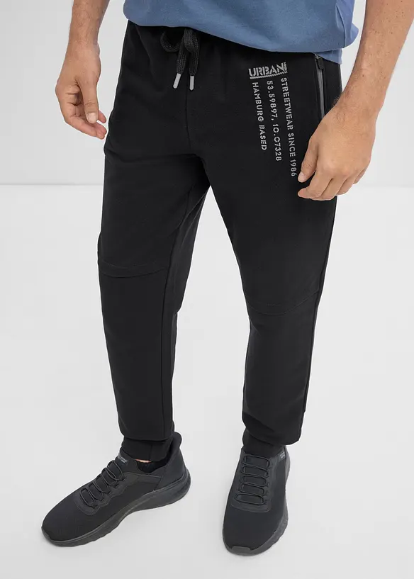 Pantaloni da jogging in puro cotone biologico, bonprix