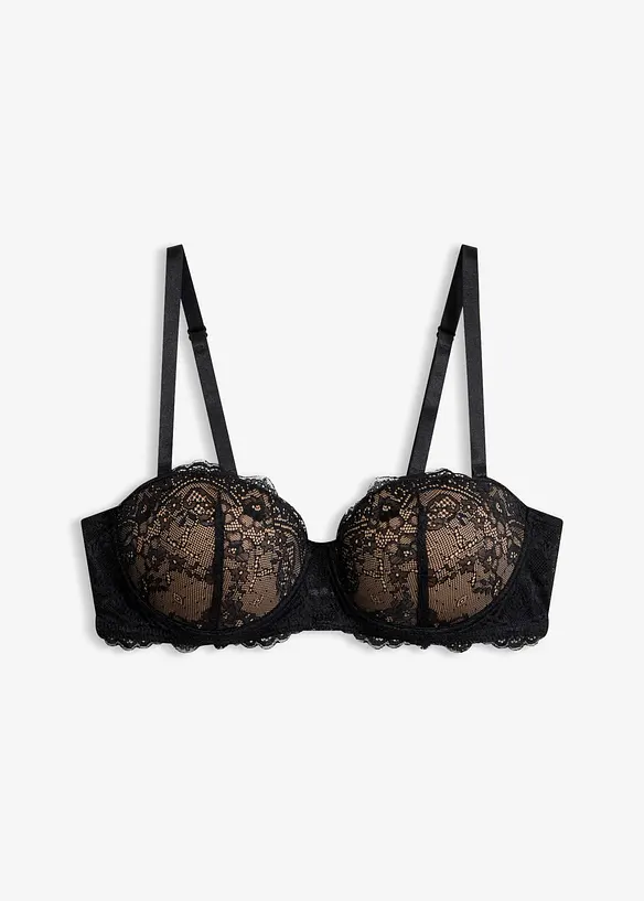 Reggiseno a balconcino con spalline multiway, bonprix