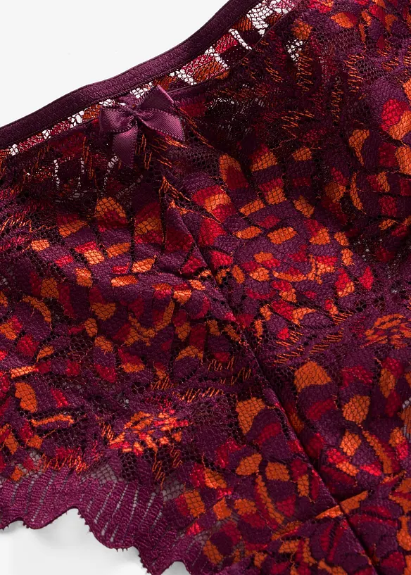 Perizoma in pizzo multicolore, bonprix
