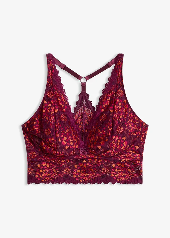 Reggiseno bustier foderato in morbido cotone, bonprix