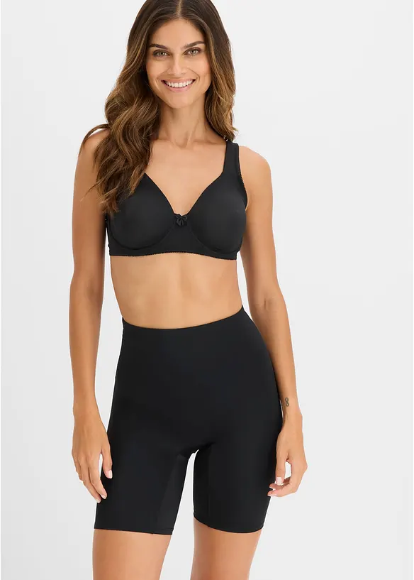 Pantaloncini a vita alta con effetto modellante forte, bonprix