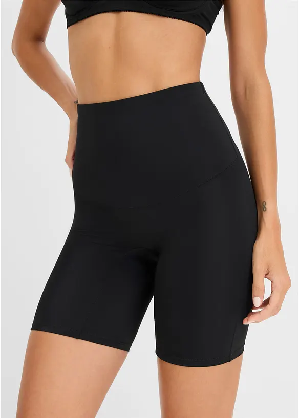 Pantaloncini a vita alta con effetto modellante forte, bonprix
