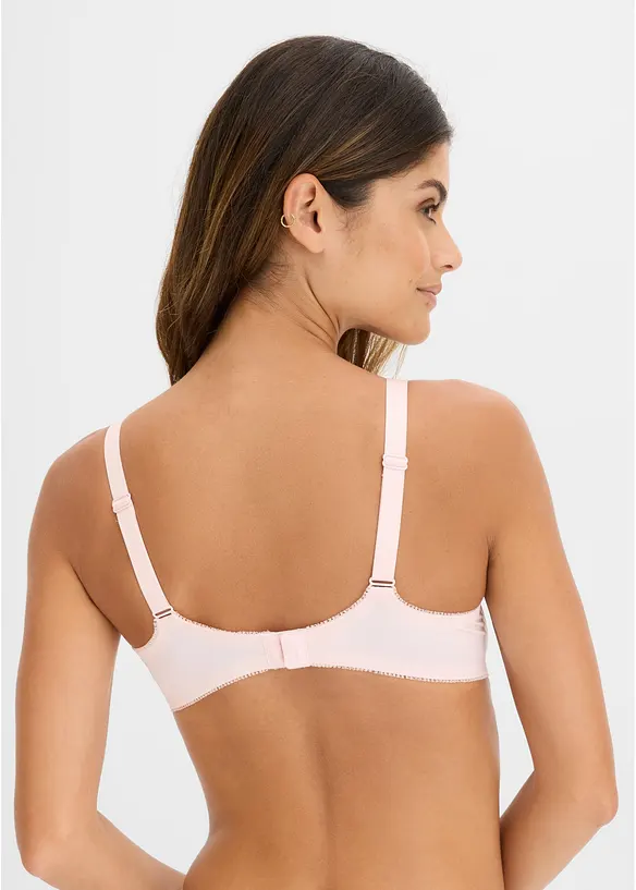 Reggiseno con ferretto e mesh (pacco da 2), bonprix