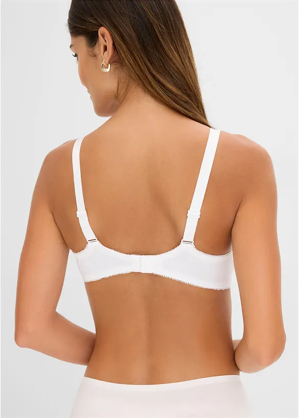 Reggiseno con ferretto e mesh (pacco da 2), bonprix