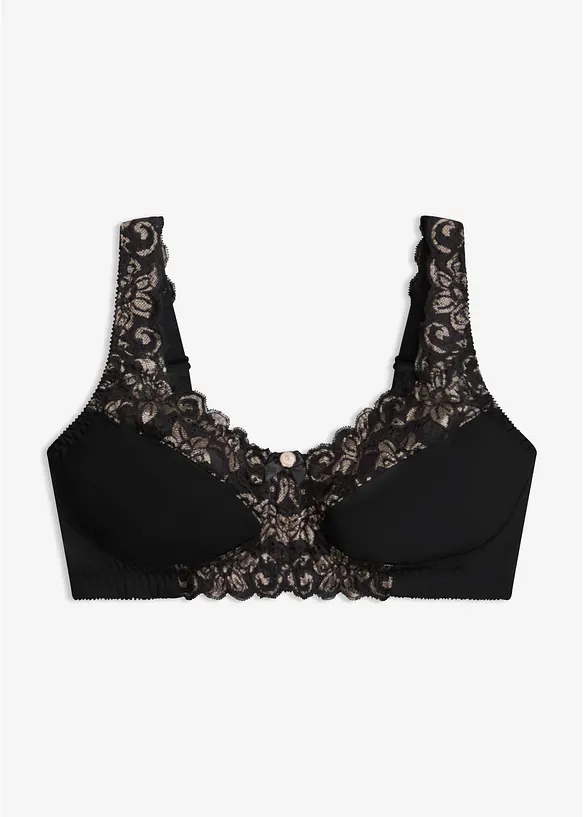 Reggiseno minimizer senza ferretto con spalline imbottite, bonprix