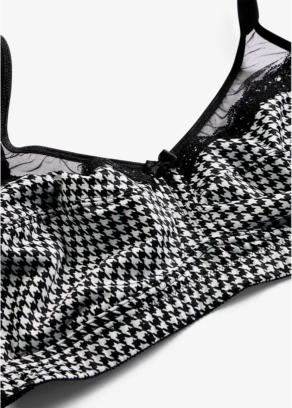 Reggiseno contenitivo senza ferretto con spalline imbottite, bonprix