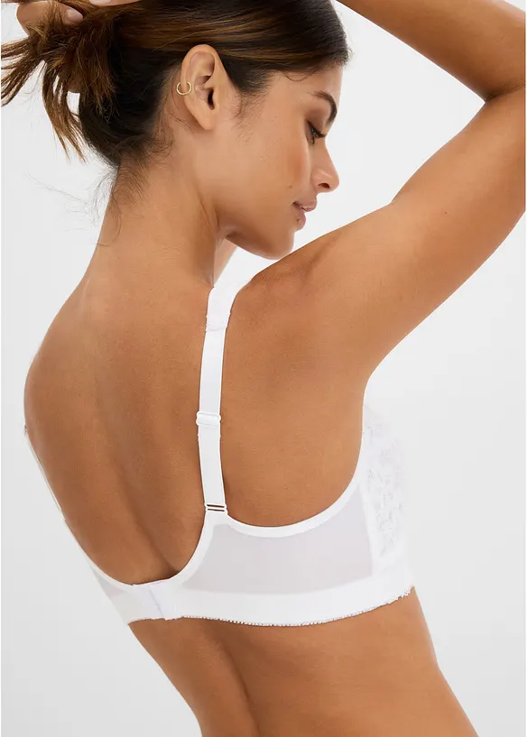 Reggiseno contenitivo senza ferretto con spalline imbottite, bonprix