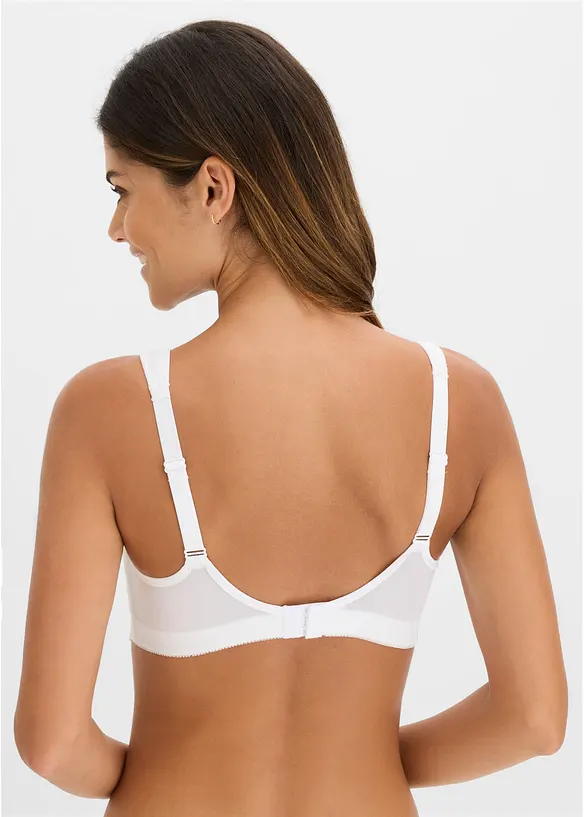 Reggiseno contenitivo senza ferretto con spalline imbottite, bonprix
