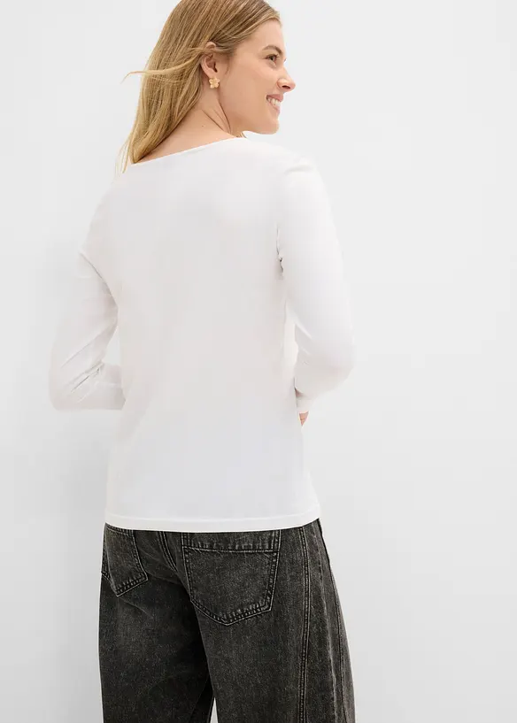 Maglia a maniche lunghe (pacco da 2), bonprix