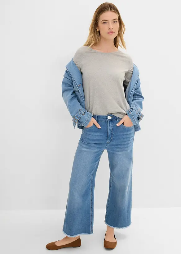 Maglia a maniche lunghe (pacco da 2), bonprix