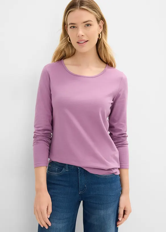 Maglia a maniche lunghe (pacco da 2), bonprix