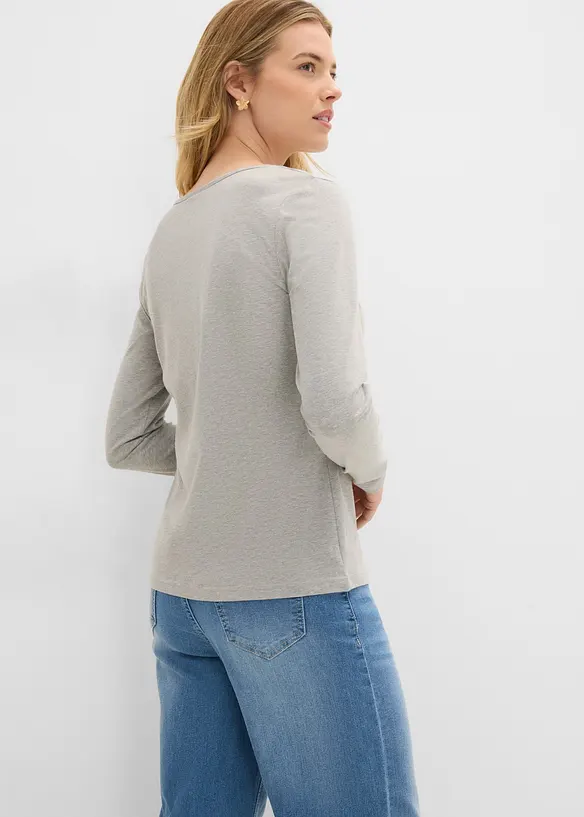 Maglia a maniche lunghe (pacco da 2), bonprix