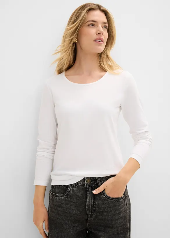 Maglia a maniche lunghe (pacco da 2), bonprix