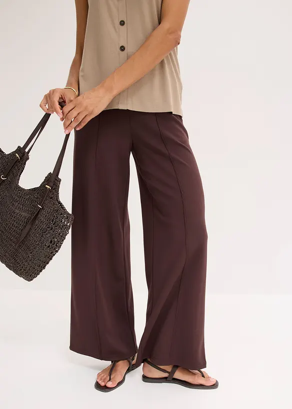 Pantaloni di jersey larghi, bonprix