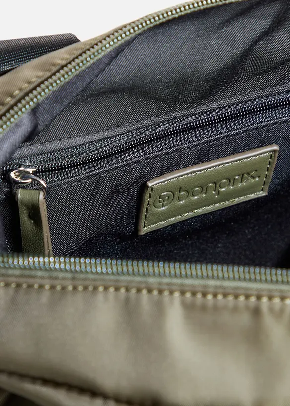 Borsa sportiva con dettagli a contrasto, bonprix