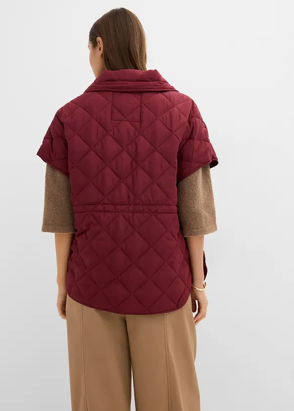 Gilet tecnico trapuntato oversize, idrorepellente, bonprix