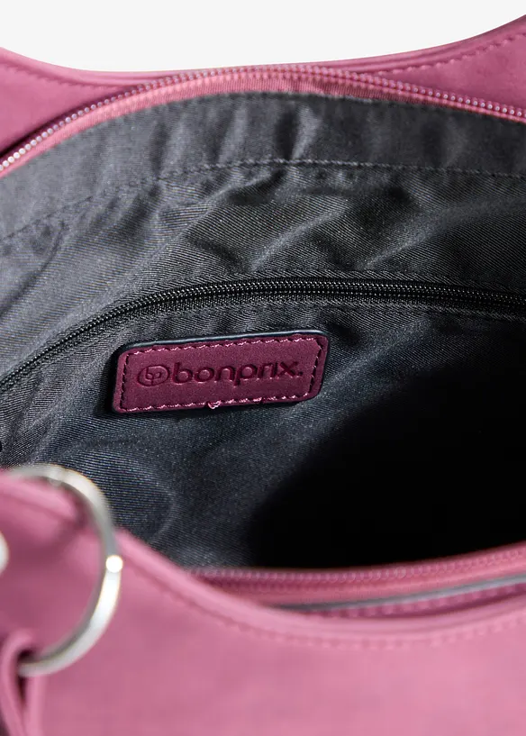 Borsa a mano in similpelle scamosciata, bonprix