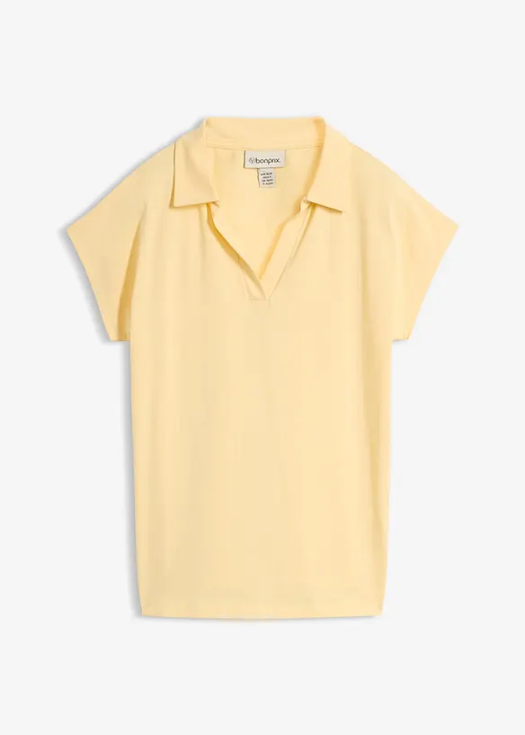 Polo  in misto cotone elasticizzato, bonprix