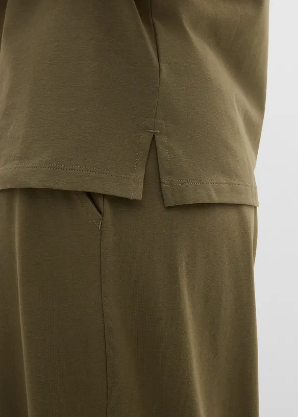 Polo  in misto cotone elasticizzato, bonprix