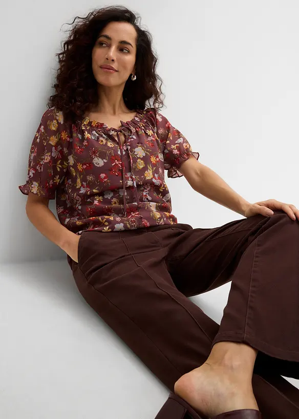 Blusa a spalle scoperte, bonprix