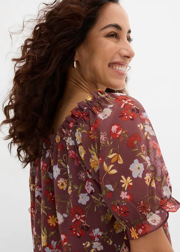 Blusa a spalle scoperte, bonprix