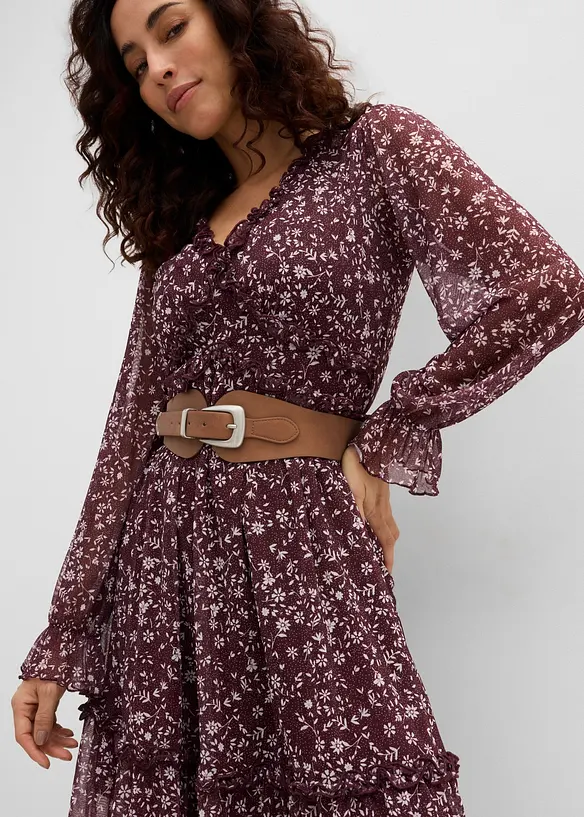 Miniabito in mesh fine, bonprix