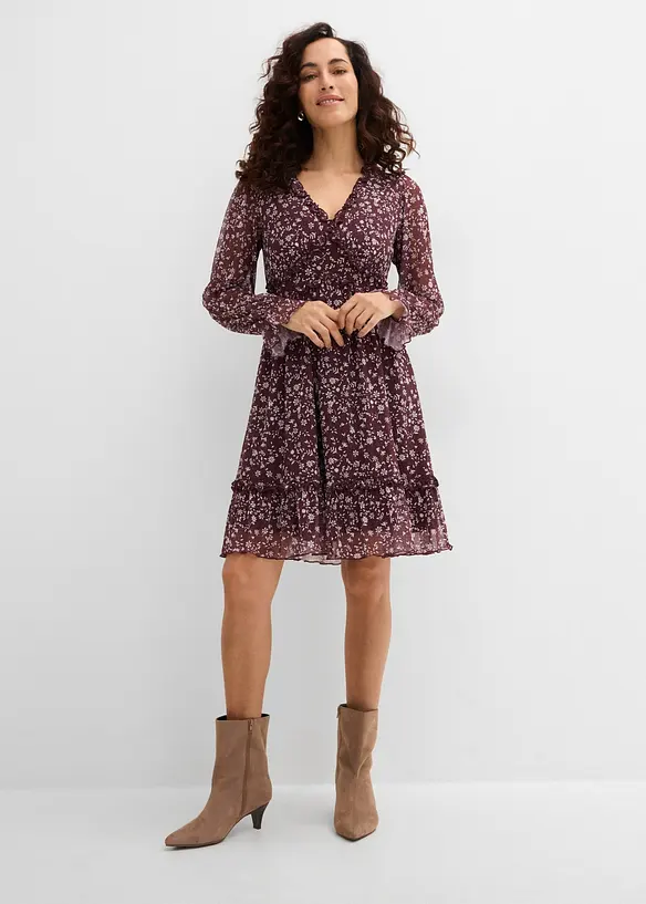 Miniabito in mesh fine, bonprix