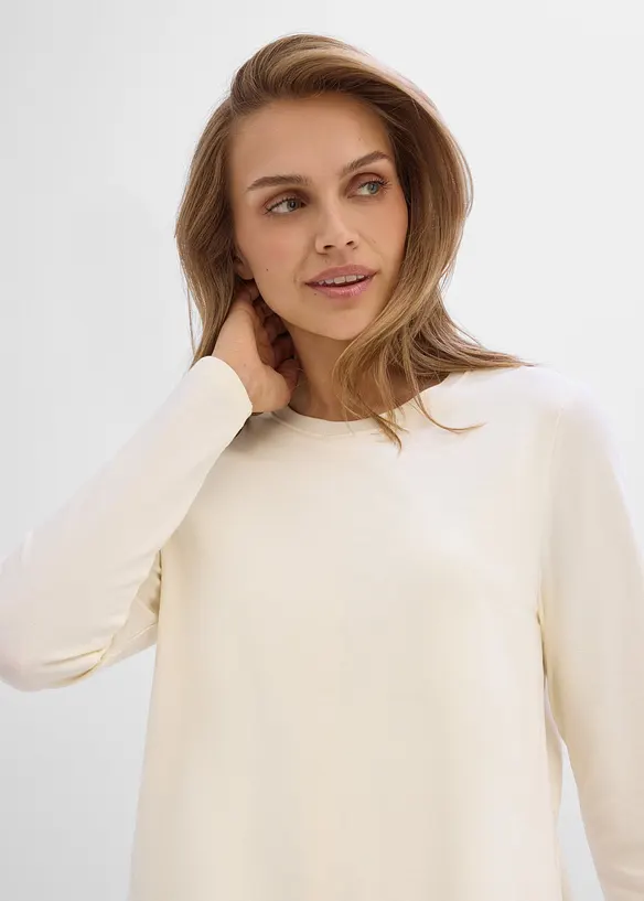 Maglia pr&eacute;maman / da allattamento in cotone biologico (pacco da 2), bonprix